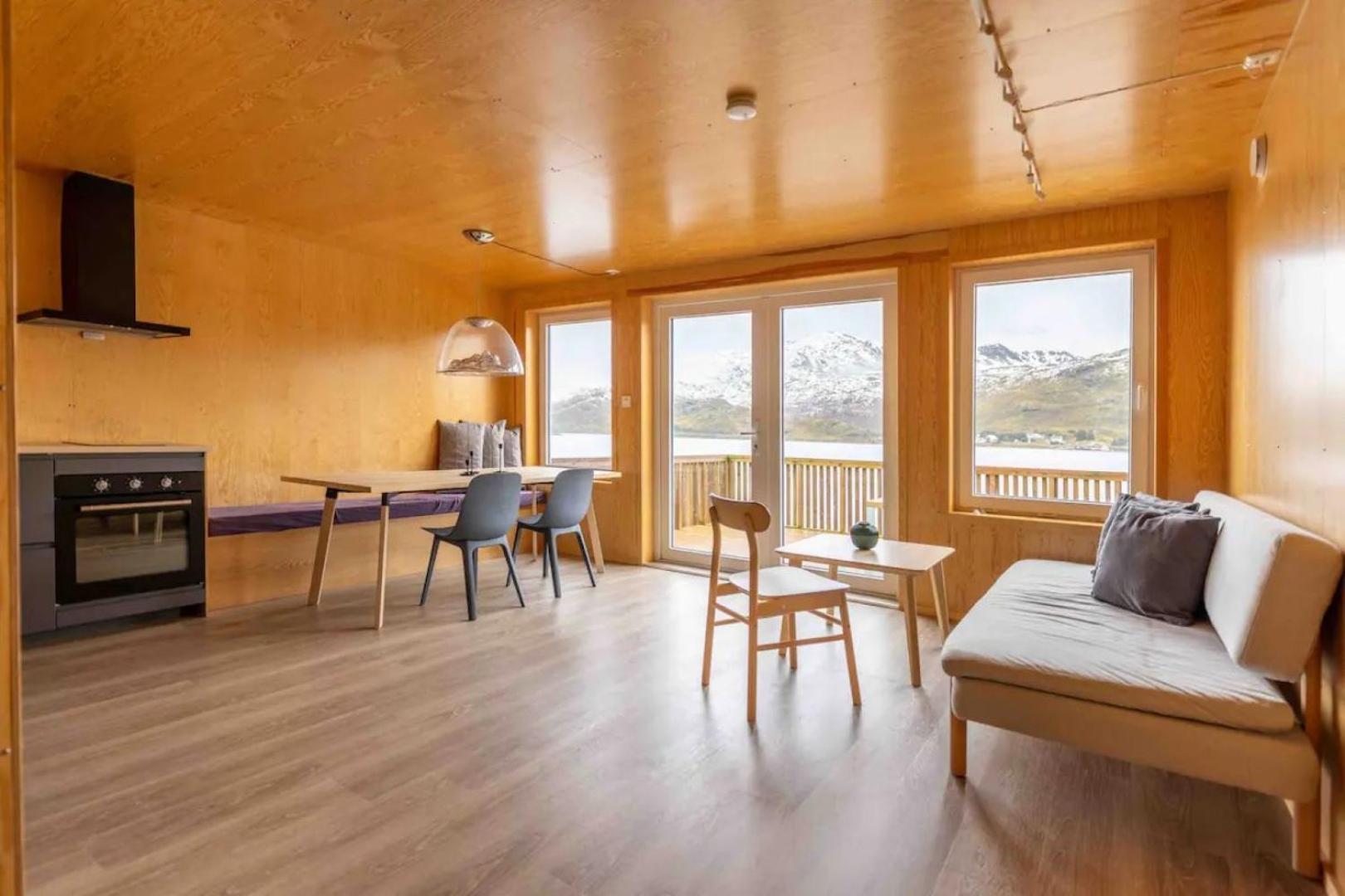 Fjordview Ryten 1 Retreat Sund  المظهر الخارجي الصورة