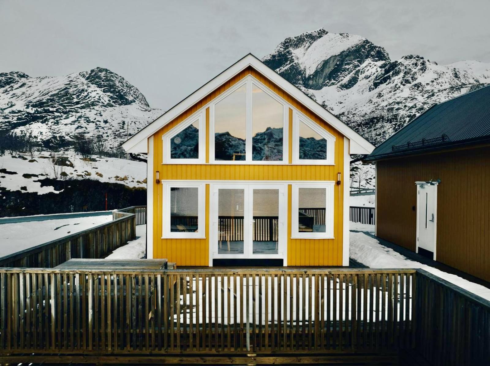 Fjordview Ryten 1 Retreat Sund  المظهر الخارجي الصورة